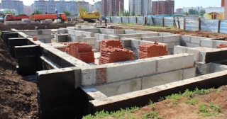 Фундаменты промышленных зданий в Реже цена от 24663 руб. - заказать строительство фундамента промздания под стальные колонны